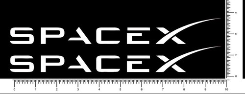 Space die cut decal - space,